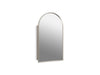 Kohler Verdera 20" x 34" arched framed medicine cabinet, left-hinged