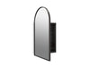 Kohler Verdera 20" x 34" arched framed medicine cabinet, left-hinged