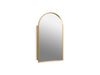 Kohler Verdera 20" x 34" arched framed medicine cabinet, left-hinged