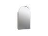 Kohler Verdera 20" x 34" arched framed medicine cabinet, left-hinged