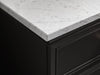 Kohler Silestone 73" quartz vanity top with two rectangular cutouts