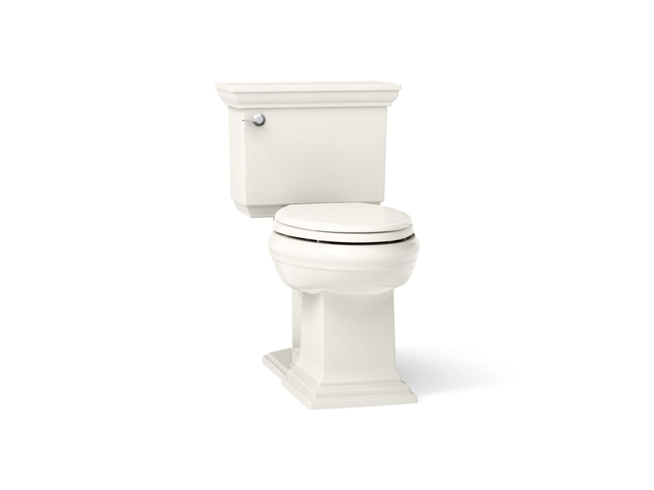 KOHLER K-36669 Memoirs Stately ContinuousClean ST two-piece elongated toilet with concealed trapway, 1.28 gpf