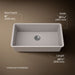 3/4 view of product with dimensions