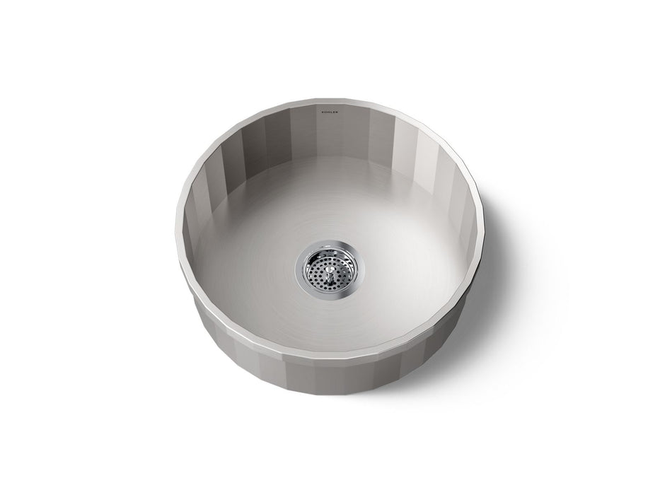 KOHLER Brinx 18-3/4" top-mount single-bowl bar sink