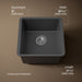 3/4 view of product with dimensions