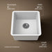 3/4 view of product with dimensions