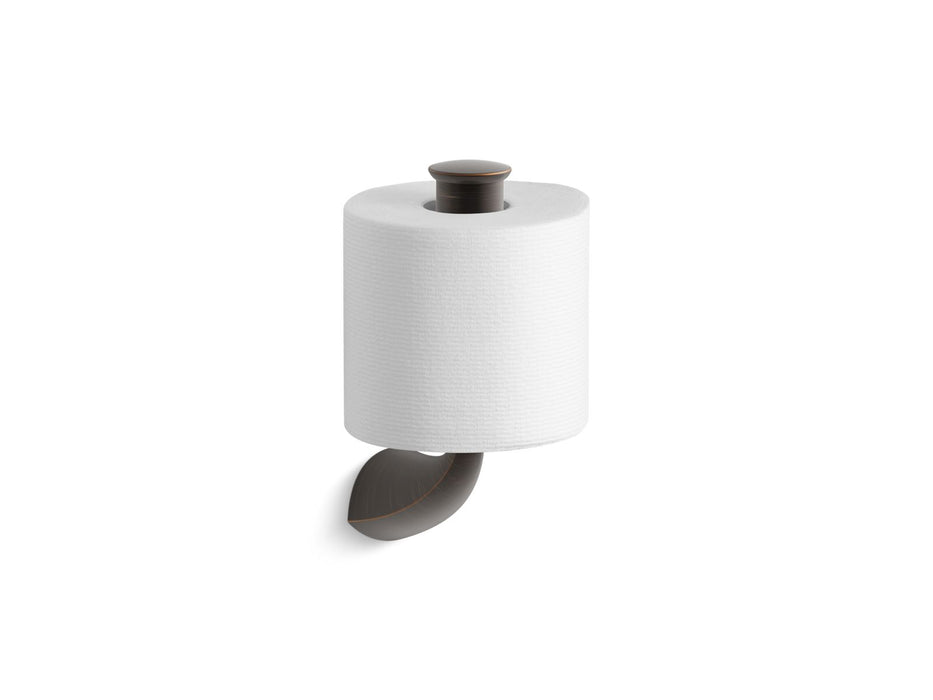 KOHLER K-37056 Alteo Vertical toilet paper holder, oil rubbed bronze