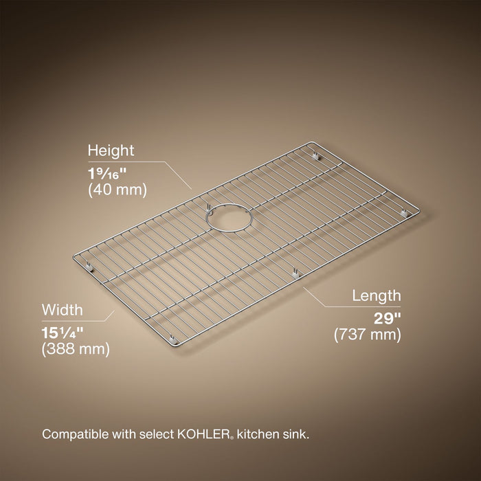 KOHLER K-37716 Billings Sink Rack