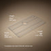 KOHLER K-37716 Billings Sink Rack