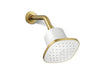 KOHLER K-37722-G Cinq Square single-function filtered showerhead, 1.75 gpm