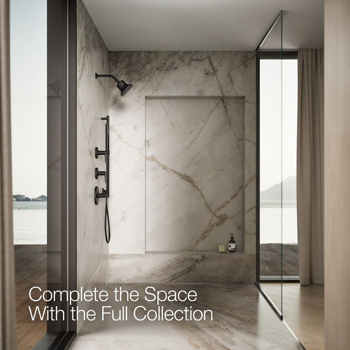 Kohler Cinq Square single-function filtered showerhead, 1.75 gpm