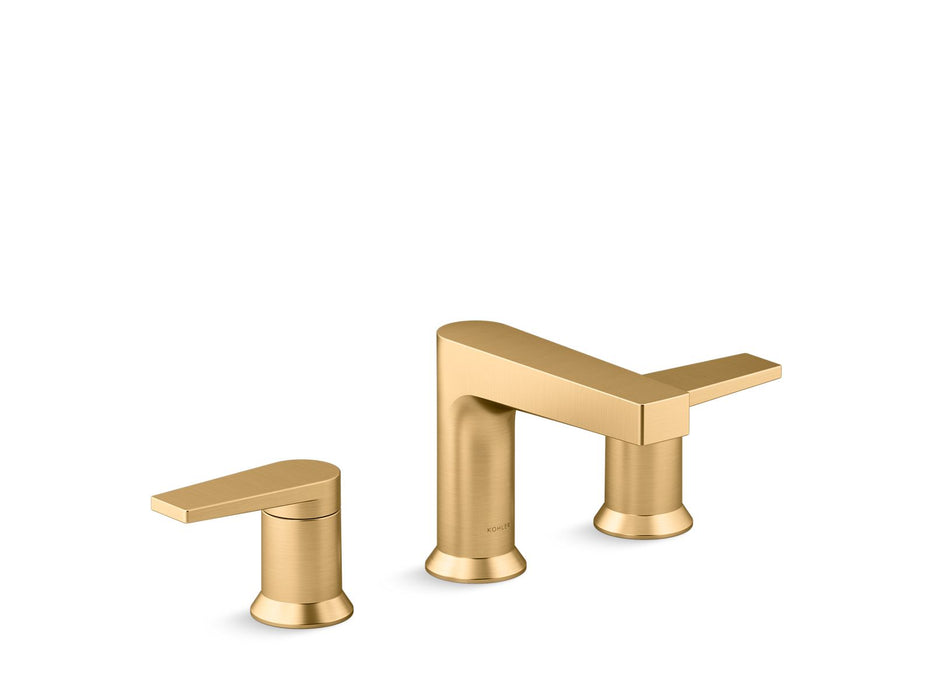KOHLER K-37887-4 Taut Widespread bathroom sink faucet, 1.2 gpm