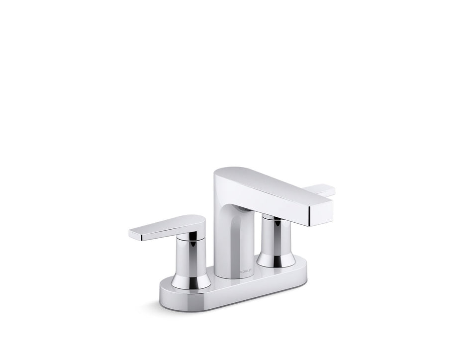 KOHLER K-37888-4 Taut Centerset bathroom sink faucet, 1.2 gpm