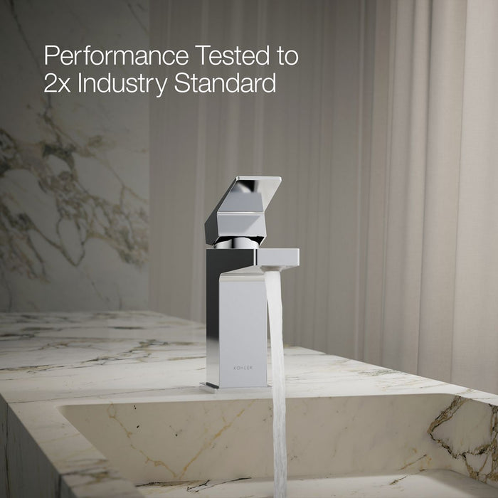 KOHLER K-37890-4N Honesty Single-handle bathroom sink faucet, 0.5 gpm