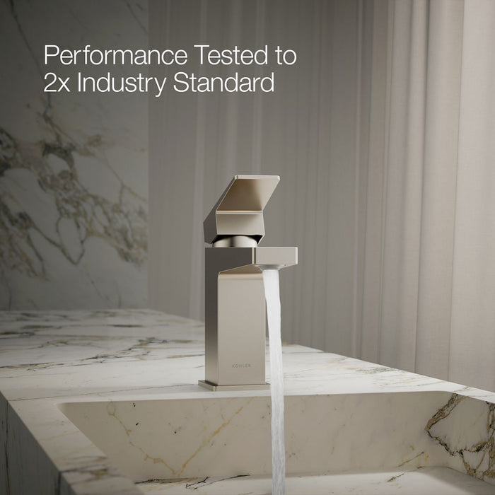 KOHLER K-37890-4N Honesty Single-handle bathroom sink faucet, 0.5 gpm