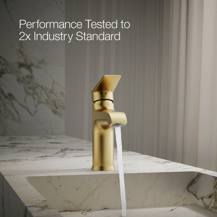 KOHLER K-37891-4 Hint Single-handle bathroom sink faucet, 1.2 gpm
