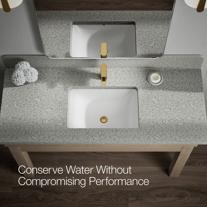 KOHLER K-37891-4 Hint Single-handle bathroom sink faucet, 1.2 gpm