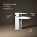 KOHLER K-37898-4K Honesty Single-handle bathroom sink faucet, 1.0 gpm