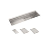Kohler Synthos 57-3/4" undermount single-bowl kitchen sink