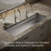 Kohler Synthos 57-3/4" undermount single-bowl kitchen sink