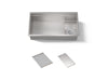KOHLER K-37908 Synthos 33-3/4" undermount single-bowl kitchen sink