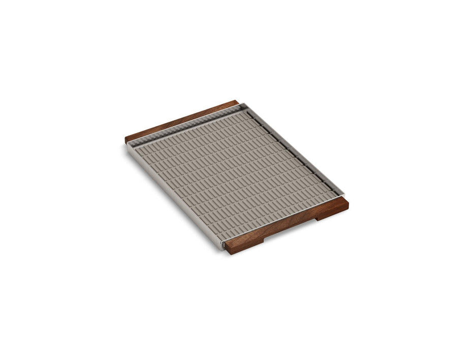 KOHLER K-37916-WAL Synthos Serving tray with silicone mat