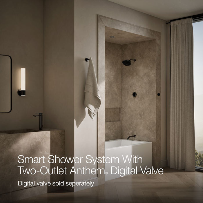 Kohler Anthem Duo Two-outlet bath/shower digital control
