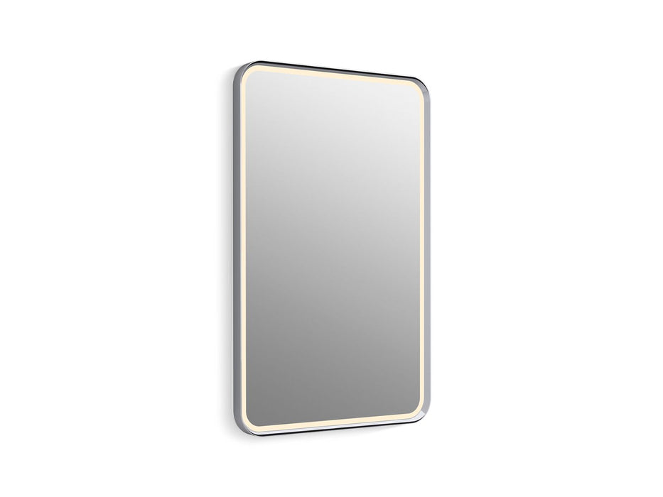 KOHLER K-38023-DLM Essential 22" x 34" rectangular lighted framed mirror