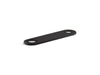 KOHLER K-38168 8" two-hole escutcheon plate for Insight and Kinesis lavatory faucets and soap dispensers