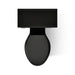 KOHLER K-3817 Memoirs Stately ComForteeight Two-piece elongated 1.28 gpf chair height toilet, black black - view 3