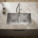 KOHLER K-3820-1 Vault 33" top-/undermount double-bowl kitchen sink
