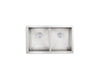 KOHLER K-3820 Vault 32" undermount double-bowl kitchen sink