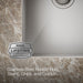 KOHLER Vault 32" undermount double-bowl kitchen sink