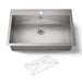 Kohler Vault 33" top-/undermount single-bowl kitchen sink