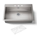 Kohler Vault 33" top-/undermount single-bowl kitchen sink
