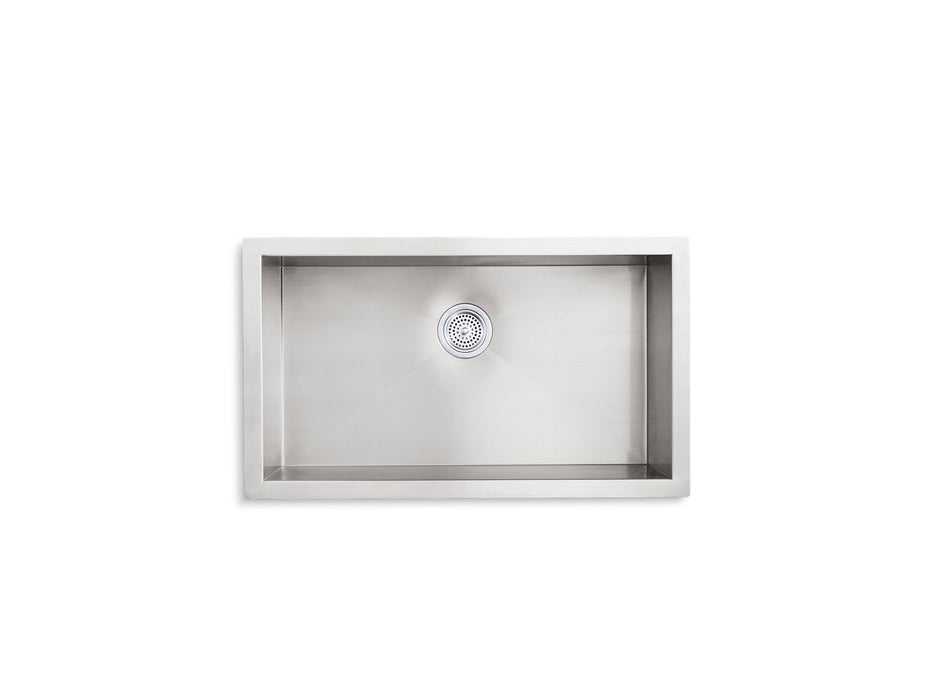 KOHLER K-3821 Vault 32" undermount single-bowl large kitchen sink