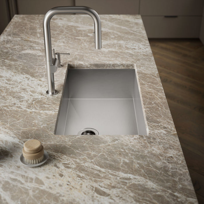 KOHLER K-3821-4 Vault 33" top-/undermount single-bowl kitchen sink
