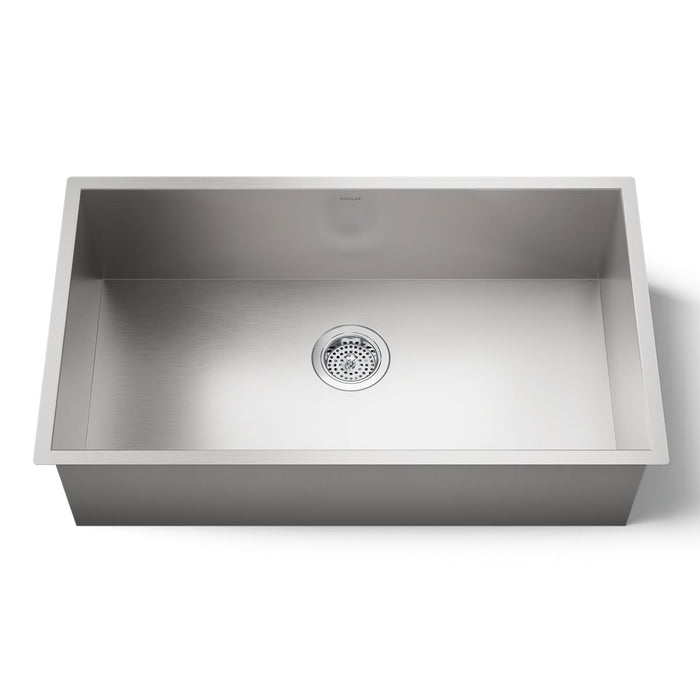 KOHLER Vault 32" undermount single-bowl large kitchen sink
