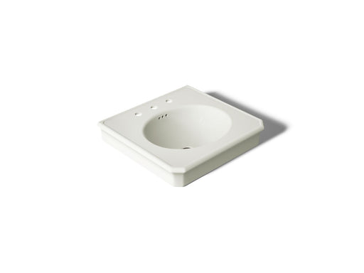 KOHLER K-38224-8 Claude 24" rectangular pedestal/console table bathroom sink