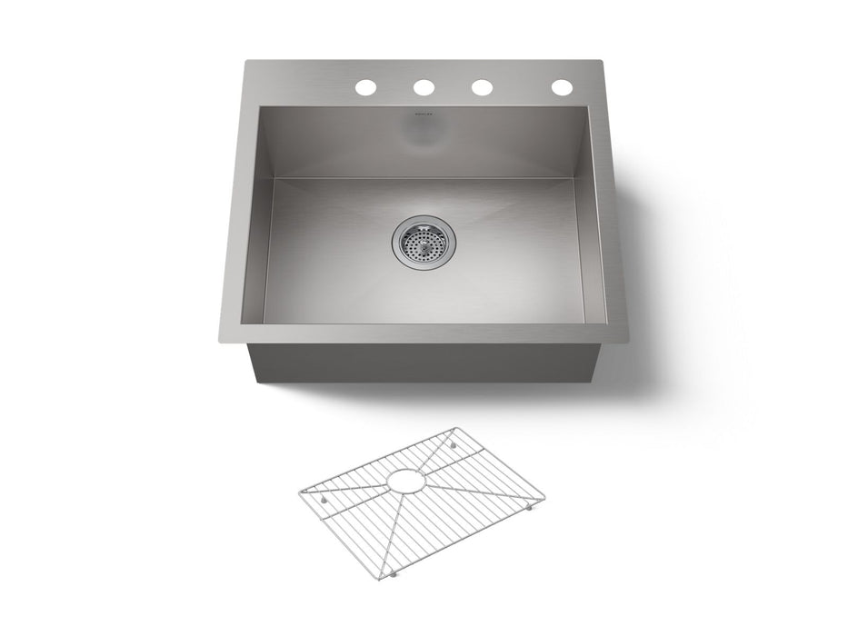 Kohler Vault 25" top-/undermount single-bowl kitchen sink