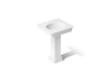 KOHLER K-38227-1 Claude 24" Rectangular Pedestal Bathroom Sink