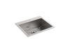 KOHLER K-3822-1 Vault 25" top-/undermount single-bowl kitchen sink