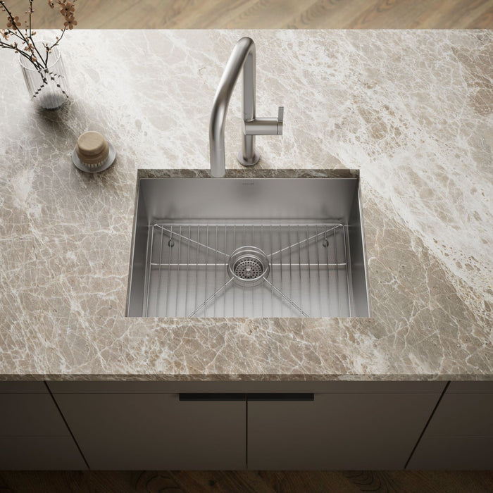 KOHLER K-3822-1 Vault 25" top-/undermount single-bowl kitchen sink