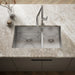 KOHLER K-3823-3 Vault 33" top-/undermount double-bowl kitchen sink