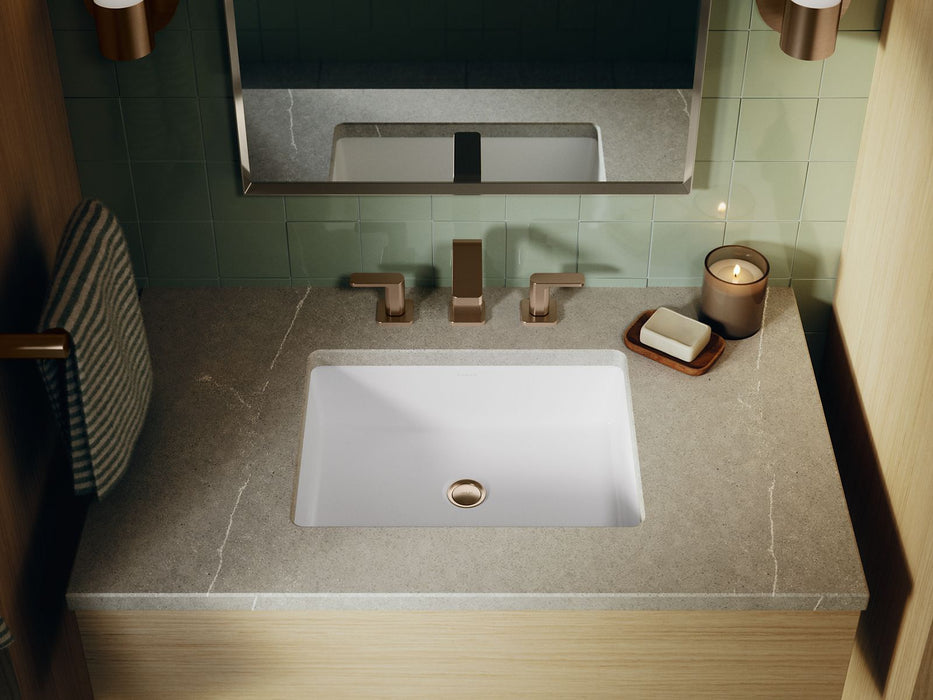 KOHLER K-38380 Verticyl 19-3/4" Rectangular Undermount Bathroom Sink