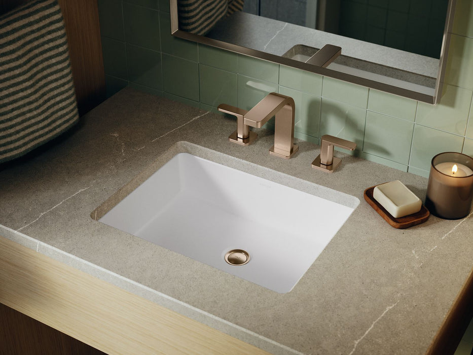 KOHLER K-38380 Verticyl 19-3/4" Rectangular Undermount Bathroom Sink