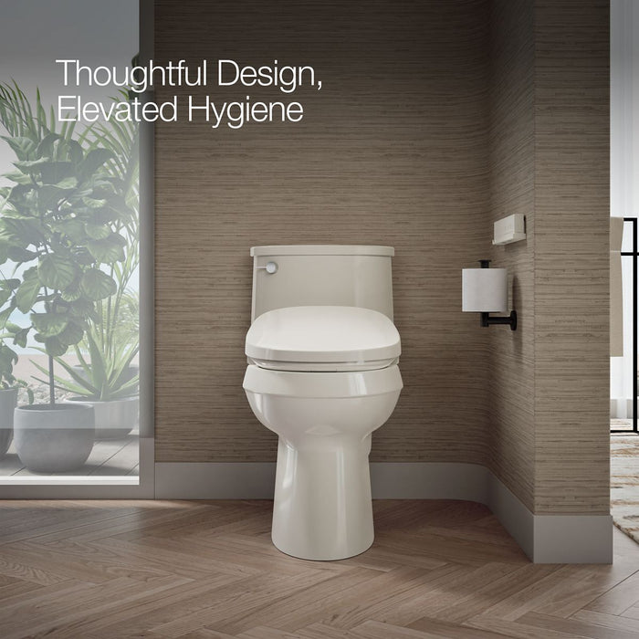 KOHLER K-38392 PureWash E860 Dual-Wand Elongated bidet toilet seat with remote control