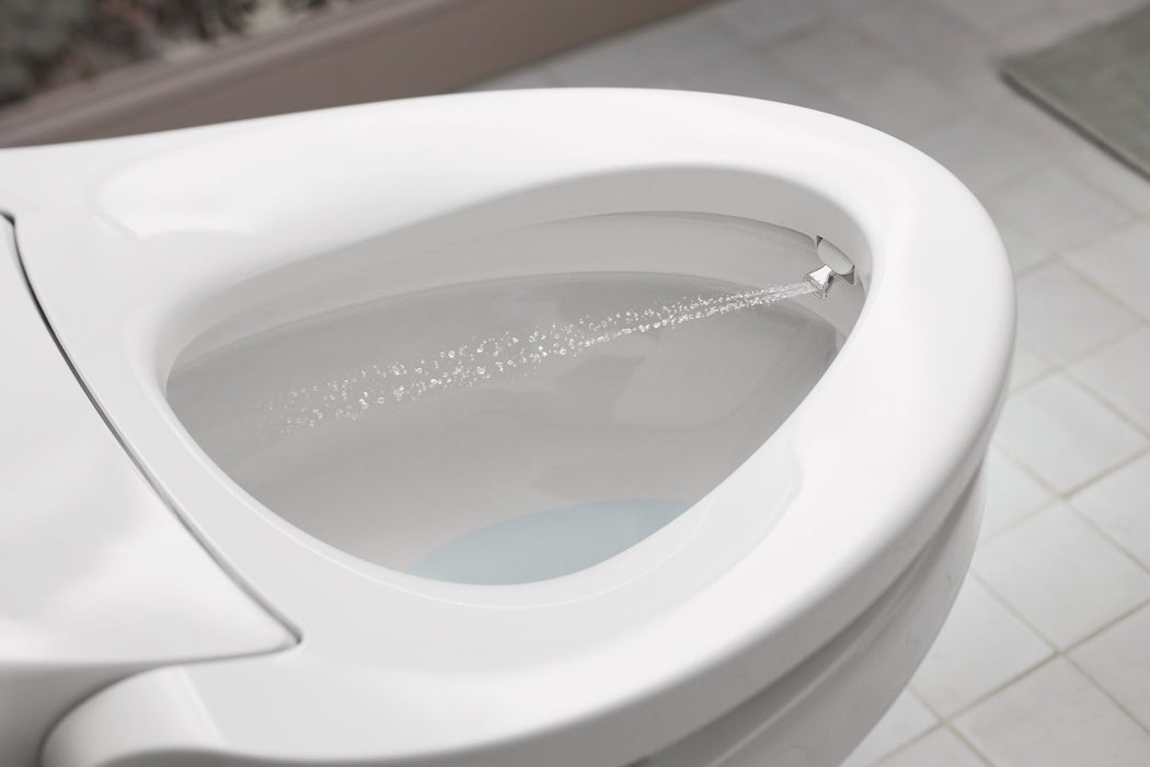 KOHLER K-38392 PureWash E860 Dual-Wand Elongated bidet toilet seat with remote control