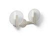 3/4 view of product with dimensions