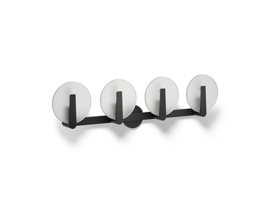 3/4 view of product with dimensions